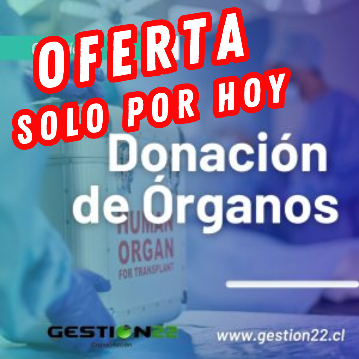 curso en oferta enfermera donacion de organos